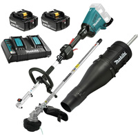 LXT 5.0 Ah Brushless Split Shaft Power Unit Kit with EM405MP Line Trimmer, Battery Powered, 36 V Moffatt Supply & Specialties