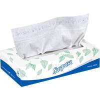 Surpass&reg; Facial Tissue, 2 Ply, 8.3" L x 7.8" W, 100 Sheets/Box Moffatt Supply & Specialties