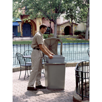 Untouchable&reg; Containers, Polyethylene, 35 US gal. Moffatt Supply & Specialties