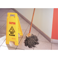 "Wet Floor" Safety Signs, English with Pictogram Moffatt Supply & Specialties
