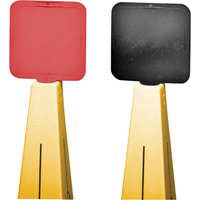 Traffic Cone Lock-In Sign Moffatt Supply & Specialties