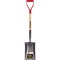 Pro Garden Spade, Wood, Forged Steel Blade, D-Grip Handle, 25-1/2" Long Moffatt Supply & Specialties