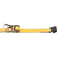 Ratchet Straps, Flat Hook, 2" W x 30' L, 3335 lbs. (1513 kg) Working Load Limit Moffatt Supply & Specialties