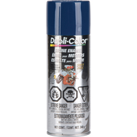 Engine Enamel Paint with Ceramic, Ford Blue, Gloss, 12 oz., Aerosol Can Moffatt Supply & Specialties