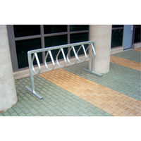 Style Bicycle Rack, Galvanized Steel, 12 Bike Capacity Moffatt Supply & Specialties
