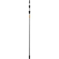 Manche rallonge pour racloir, Aluminium, T&eacute;lescopique, Pointe Filetage ACME, 192" lo Moffatt Supply & Specialties