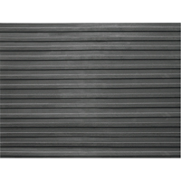 Entrance Mats, Runner, 3' x lin.ft x 1/8", Black Moffatt Supply & Specialties