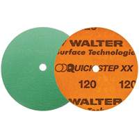 Quick-Step XX Sanding Disc, 5" Dia., 120 Grit, Ceramic Moffatt Supply & Specialties