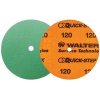 Quick-Step XX Sanding Disc, 6" Dia., 120 Grit, Ceramic Moffatt Supply & Specialties