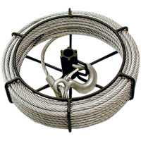 JGP-150A 1-1/2 Ton 66' Cable Assembly For JET&reg; Wire Grip Pullers Moffatt Supply & Specialties