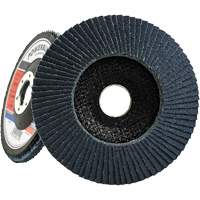 Disque &agrave; lamelles PowerBlend, 4-1/2" x 7/8", Type 29, Grain Z40, Alumine de zirconium Moffatt Supply & Specialties