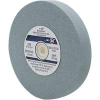 GC610M Bench Grinding Wheel, 6" x 1", 1" Arbor, Silicon Carbide Moffatt Supply & Specialties