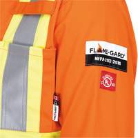 5555 High Visibility FR Rated & Arc Rated Safety Coveralls, Size 36, High Visibility Orange, 11 cal/cm² Moffatt Supply & Specialties