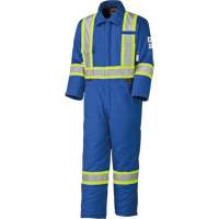 5522A High Visibility FR Rated & Arc Rated Safety Coveralls, Size 2X-Large, Royal Blue, 58 cal/cm² Moffatt Supply & Specialties