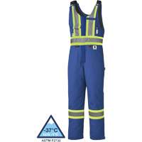 5524A High-Visibility Flame-Resistant Quilted Safety Coveralls, 2X-Large, Royal Blue Moffatt Supply & Specialties