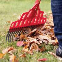 Multi-Purpose Lawn Rake, 20" Blade, 20 Tines, Hardwood Handle, Steel Blade Moffatt Supply & Specialties