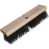 Road Warrior Extra Heavy-Duty Push Broom, 16", X-Coarse, Wire Bristles Moffatt Supply & Specialties