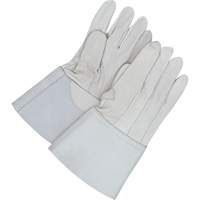 Gants de soudage &agrave; l'arc TIG Gander Brand, Cuir fleur de ch&egrave;vre, Taille 10 Moffatt Supply & Specialties