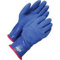 Deny Coated Gloves, Size 10, 12" L, PVC, Acrylic Inner Lining Moffatt Supply & Specialties