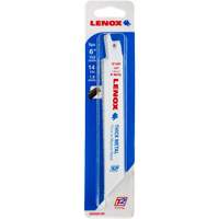 Lame de scie alternative &eacute;paisse pour le m&eacute;tal, Bim&eacute;tal, 14 Dents par pouce, 6" lo x 3/4" la Moffatt Supply & Specialties