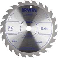 Classic Series Circular Saw Blade, 7-1/4", 24 Teeth, Wood Use Moffatt Supply & Specialties