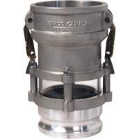 Coupleur &agrave; cannelure et came de conduite avec voyant x adaptateur Moffatt Supply & Specialties