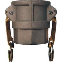 Global Cam & Groove Coupler, Aluminum, Type D, 2", Female NPT, 250 PSI Moffatt Supply & Specialties