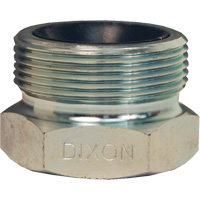 Boss Ground Joint Spud, Steel, 1", Female NPT Moffatt Supply & Specialties