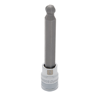 Long Metric Socket, 6 mm x 3-5/8" L, 3/8" Drive Moffatt Supply & Specialties