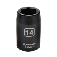 Metric Socket, Impact, 8 mm, 1/2" Drive, 6 Points Moffatt Supply & Specialties