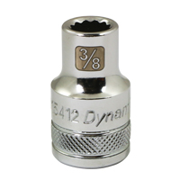 SAE Socket, 3/8", 1/2" Drive, 12 Points Moffatt Supply & Specialties