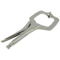 Pinces-&eacute;taux verrouillables avec coussins pivotants, Longueur 6", Pinces serre-joints Moffatt Supply & Specialties