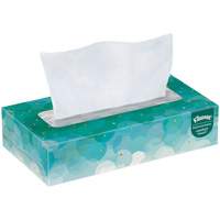 Kleenex&reg; Facial Tissue, 2 Ply, 7.8" L x 8.3" W, 100 Sheets/Box Moffatt Supply & Specialties