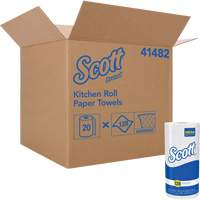 Scott&reg; Kitchen Roll Towels, 1 Ply, 128 Sheets/Roll, 11" W, 8.78" L Moffatt Supply & Specialties