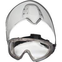 Lunettes de s&eacute;curit&eacute; Capstone Shield avec &eacute;cran facial amovible, Lentille Transparent, Antibu&eacute;e, Ventilation Directe/Ferm&eacute; Moffatt Supply & Specialties