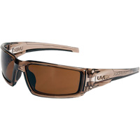 Uvex Hypershock Safety Glasses, Espresso Lens, Anti-Scratch/Polarized, ANSI Z87+ Moffatt Supply & Specialties