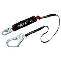 PRO Shock-Absorbing Lanyard, 6', Snap Hook Center, Snap Hook Leg Ends, Kevlar&reg; Moffatt Supply & Specialties