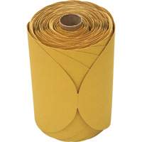 Disque dor&eacute; en rouleau Stikit, 6" dia., Grain 120, Oxyde d'aluminium Moffatt Supply & Specialties