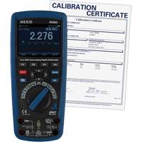True RMS Industrial Multimeter with ISO Certificate, AC/DC Voltage, AC/DC Current Moffatt Supply & Specialties