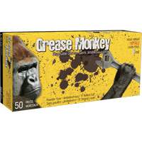 Gants Grease Monkey, Grand, Nitrile, 8 mils, Sans poudre, Noir Moffatt Supply & Specialties