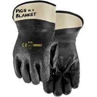 Gants enduits Pigs in a Blanket, Taille unique, R&ecirc;vetement Nitrile/PVC Moffatt Supply & Specialties
