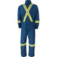 Combinaison de luxe Dupont Nomex IIIA, Taille 4T-Grand, Bleu royal, 6 cal/cm² Moffatt Supply & Specialties