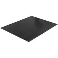 Wide Rib Matting, Runner, 4' x 75' x 1/8", Black Moffatt Supply & Specialties