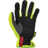 FastFit&reg; High-Visibility Work Gloves, Synthetic Palm, Size Medium/9 Moffatt Supply & Specialties