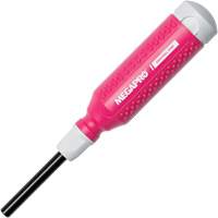 Tournevis multi embouts Original Pink 15-en-1, 8-37/50" lo, Prise Textur&eacute; Moffatt Supply & Specialties