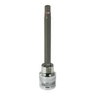 Longue douille &agrave; embout SAE, 7/32" x 3-5/8" lo, Prise 3/8" Moffatt Supply & Specialties