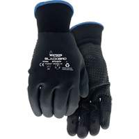 Gants enduits Stealth Blackbird, T-Grand, R&ecirc;vetement Nitrile micromousse, Calibre 15, Enveloppe en Polyester Moffatt Supply & Specialties