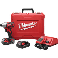 Trousse de tournevis &agrave; percussion hexagonal M18, 1/4", 1500 lb-po Couple max., 18 V, Lithium-ion Moffatt Supply & Specialties