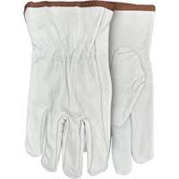 Gants en cuir de ch&egrave;vre, Grand, Paume en Cuir fleur de ch&egrave;vre Moffatt Supply & Specialties