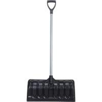 Snow Pusher, Polypropylene Blade, D-Grip Handle, 24-1/2" W Moffatt Supply & Specialties